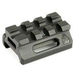 UTG Super Slim Picatinny Riser Mount 0.5 in Height, 3 Slots