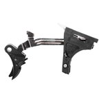 Overwatch Precision Glock Gen 3 G19/G34 FALX Trigger Kit - Polished OP Trigger Bar - Black
