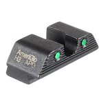 AmeriGlo Agent Green Tritium 2-Dot Rear Sight GL-865R Glock