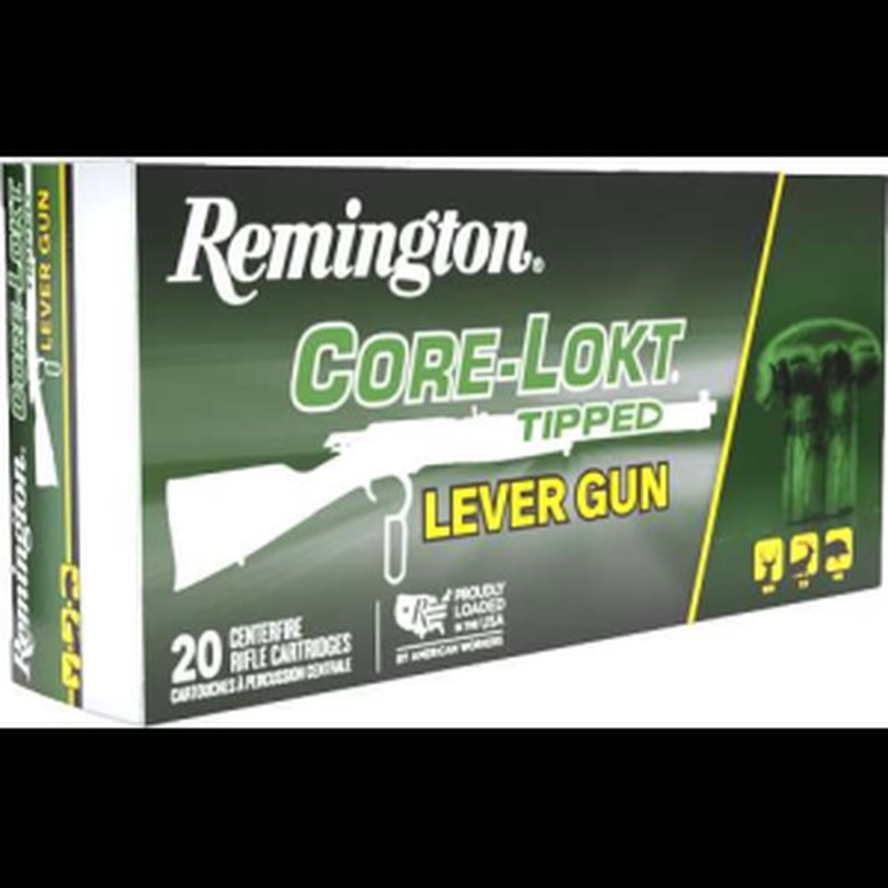 Remington RT3030A 30-30 Win Core-Lokt Tipped Lever Gun Ammo