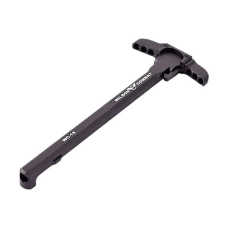 Wilson Combat TRCH15M Charging Handle AR-15 Black Anodized Aluminum Ambidextrous Hand