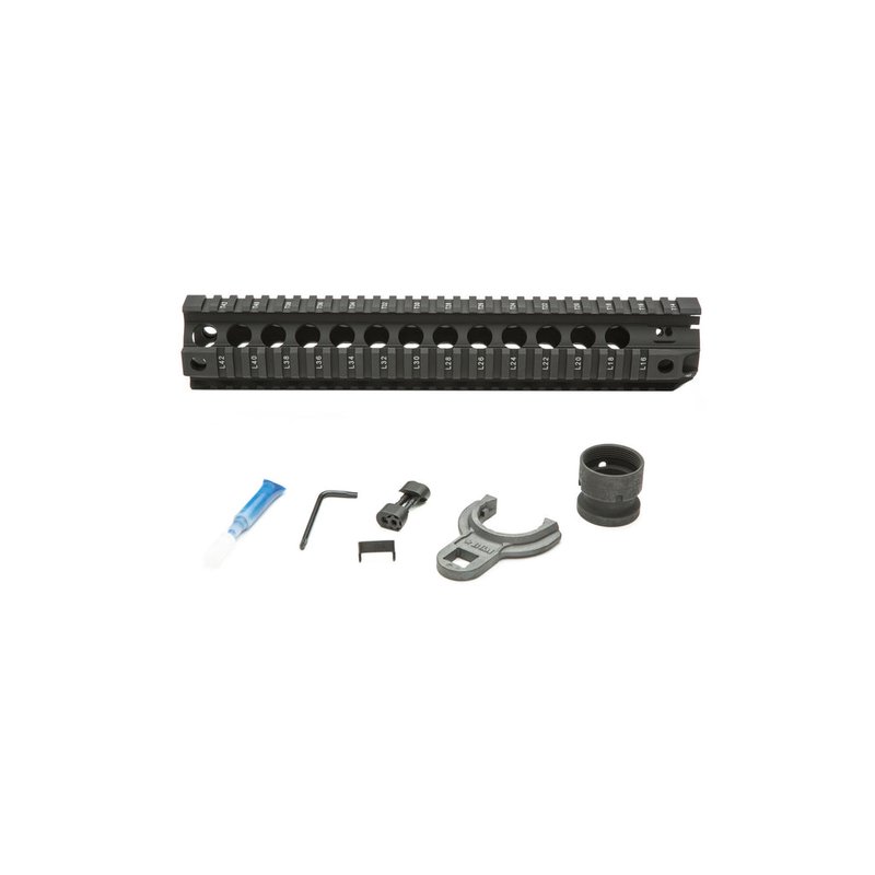 Bravo Company BCMGunfighter QRF-12 Free Float Quad Rail Handguard Black BCM-QRF-12-556-BLK