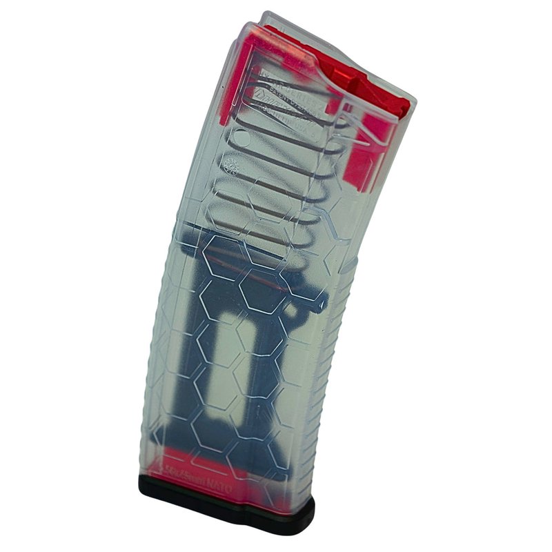 HEXMAG HEXVIEW Series 2 AR-15 Magazine 15-Round Clear 5.56 NATO