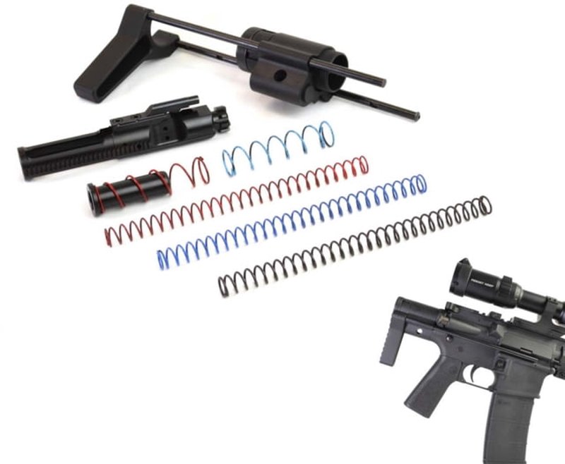 Dead Foot Arms Subcompact Weapon 2.5in Stock for Rifle Caliber AR Platform Rifles Gen 2