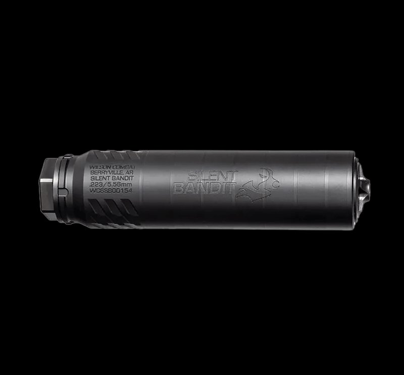 Wilson Combat Silent Bandit Suppressor 7.62mm Black Nitride 5/8x24