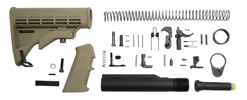 PSA Classic Lower Build Kit, Flat Dark Earth
