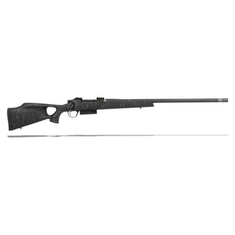 Christensen Arms Summit CF 6.5x284 26 Inch TH Black Thumbhole Stock Gray Web