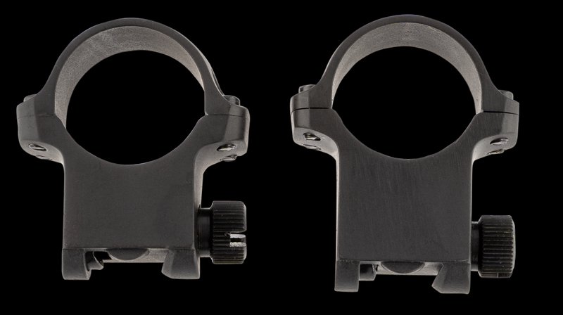 Ruger 90409 5BHM/6BHM Scope Ring Set Matte Black 1-Inch High