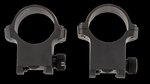Ruger 90409 5BHM/6BHM Scope Ring Set Matte Black 1-Inch High