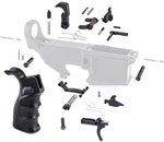 Tiger Rock AR-15 Lower Parts Kit w/ Upgraded Grip, Extended Trigger Guard & Safety Selector