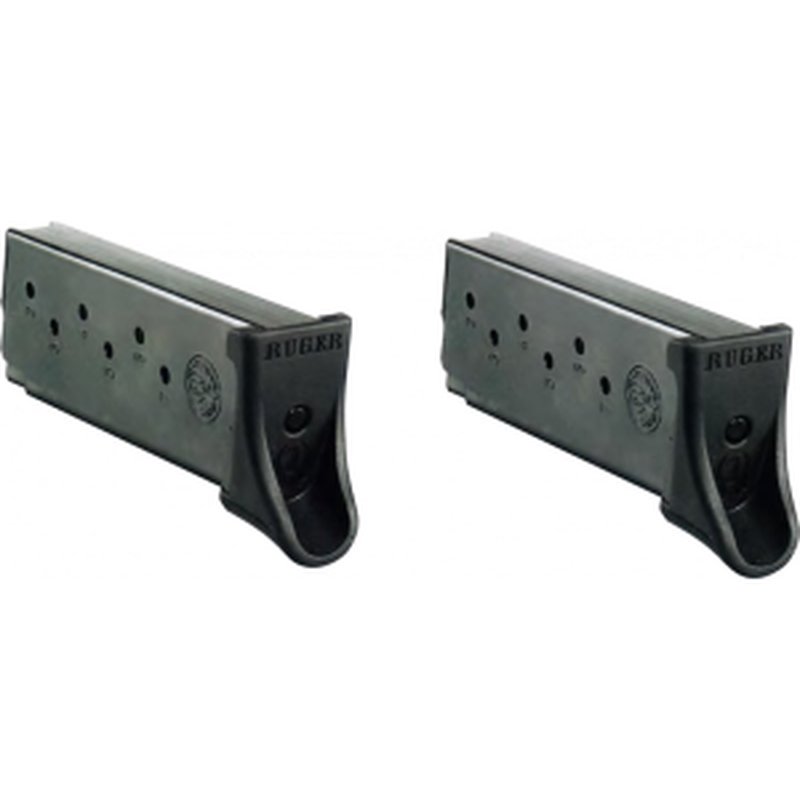 Ruger LC9/LC9S/EC9S 9mm 7-Round Magazine 2-Pack Model 90642