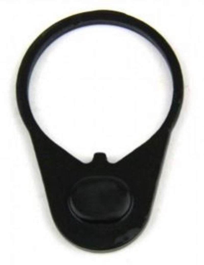 TacFire MAR038 Receiver End Plate Black Steel for AR-15 Tool-Free Install