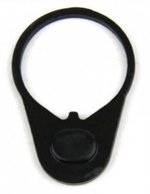 TacFire MAR038 Receiver End Plate Black Steel for AR-15 Tool-Free Install