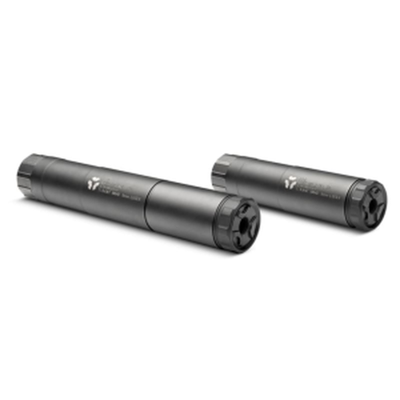 Advanced Armament Ti-RANT 9M-HD 9mm Modular Pistol Suppressor, Black