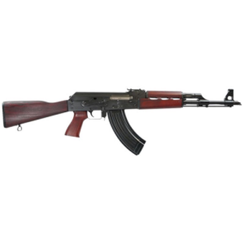 Zastava Arms ZPAPM70 7.62x39 AK-47 Style Rifle 16.3" Black Fixed Serbian Red Wood Stock 30+1