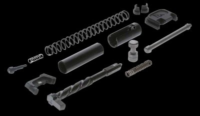 Rival Arms Glock 21 45 ACP Slide Completion Kit (Black Stainless) RARA42G006A