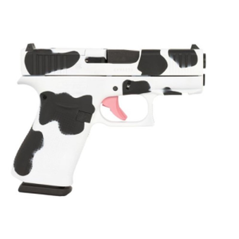 Glock G43X 9mm 3.4 in 10rd Cow Print