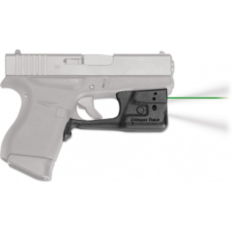 Crimson Trace Laserguard Pro Glock 42/43/43X/48 Green Laser + 150 Lumen LED