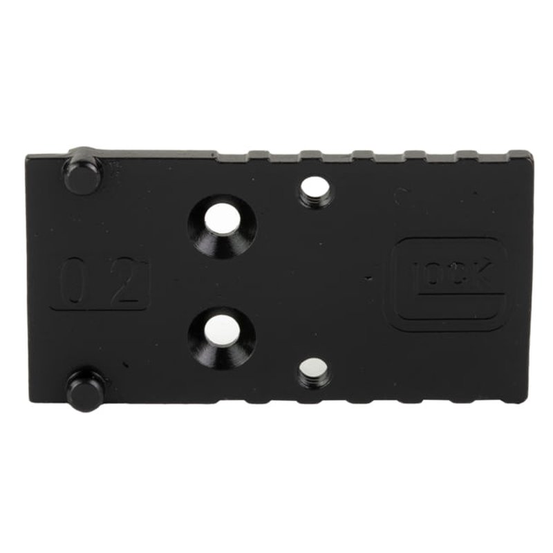 Glock MOS Adapter Plate 02 Set RMSc for Glock 17/19/34/45/47 - Black
