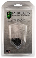 Phase 5 AR-15 Gas Block .750 Low Profile w/ Set Screw