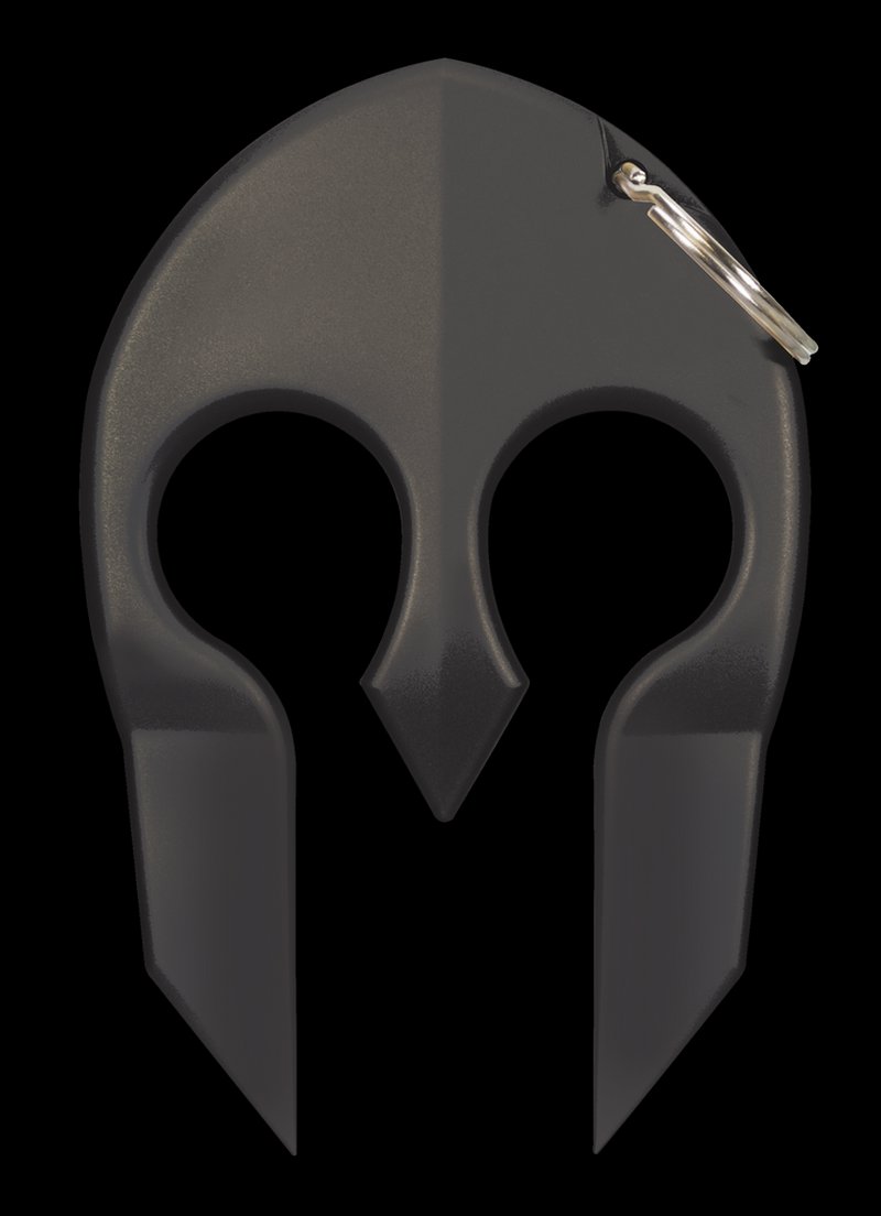 PSP Spartan Keychain SPARTANBK – Impact-Resistant Polymer with Secure Grip Coating