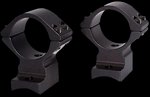 Winchester Guns Xpert Integrated Scope Rings 1-Inch Low Matte Black Weaver