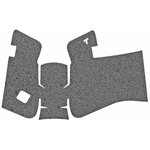 TALON Grips Inc Glock Gen 5 Rubber Adhesive Grip 19/23/44 Medium Backstrap 383R