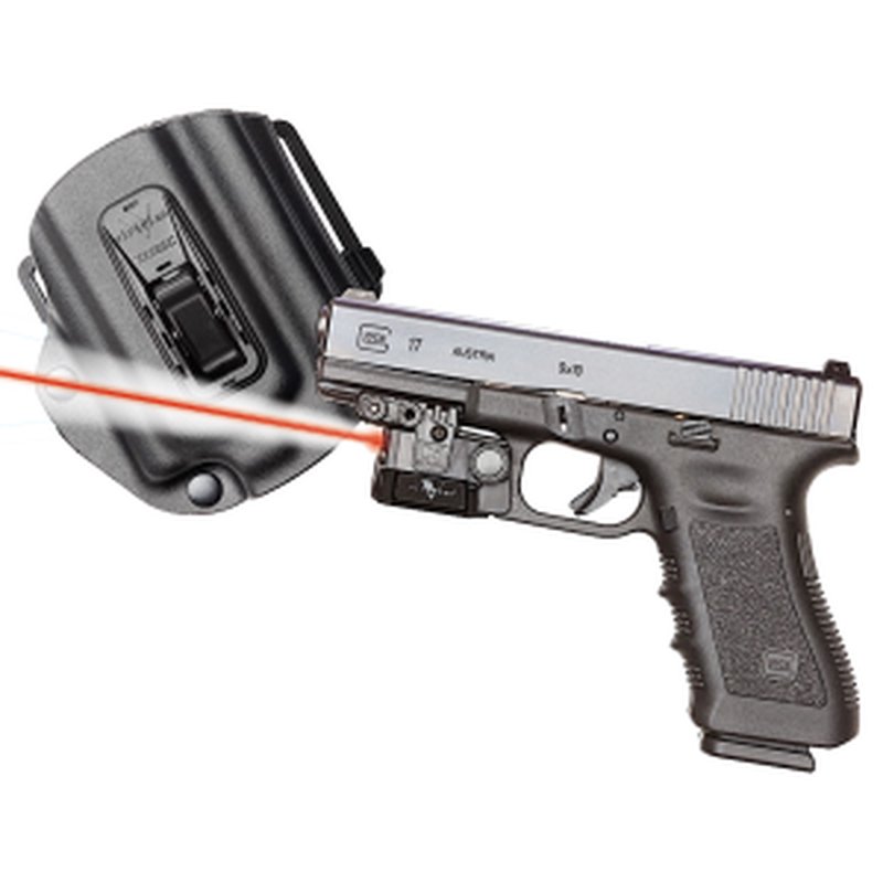 Viridian C5L-R Tactical Light and Red Laser Sight with ECR Tacloc Holster for Glock 17/19