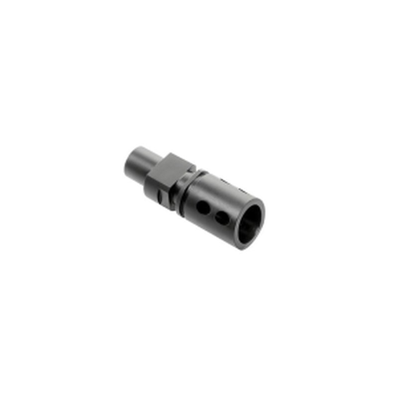 CMMG Flash Hider for FN P90 Style M12x1 LH Thread Steel Matte