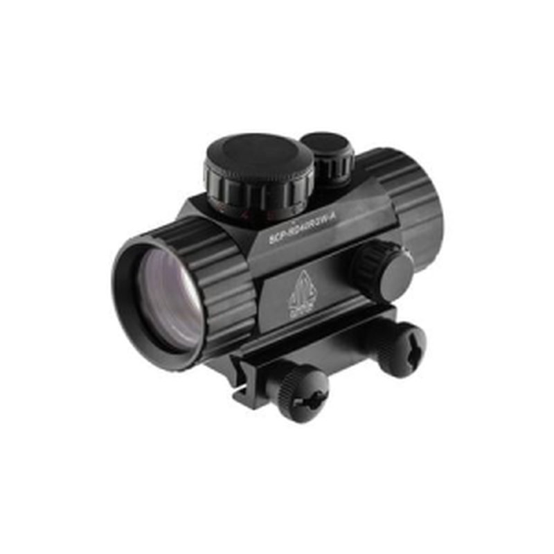 Leapers UTG 3.8in ITA Red/Green CQB Dot Sight with Integral Mount