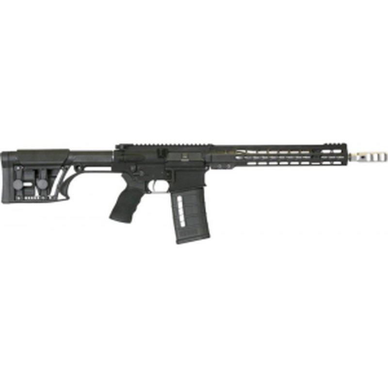 ArmaLite AR103GN16 AR-10 Competition Semi-Auto 308 Winchester/7.62 NATO 16" MB 25+1 MBA-1 Stock Black Hard Coat Anodized/Phosphate