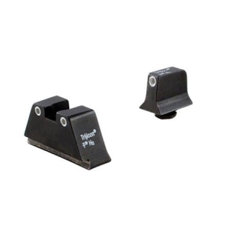 Trijicon GL204-C-600689 Suppressor Optic Height Night Sights (3-Dot) for Glock Large Frame