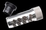 Area 419 Sidewinder Magnum Self Timing Muzzle Brake 6.5mm 3/4-24 Raw SS 419-SW-6.5-SS-3424