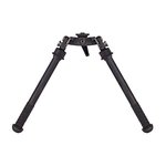 Atlas Gunworks BT69-NC Gen2 Tall Bipod for A.R.M.S. 17S Cant & Loc, Black