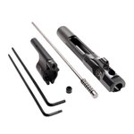 Superlative Arms Carbine-Length Piston System w/Clamp-On Gas Block 0.625in x 1in, Black