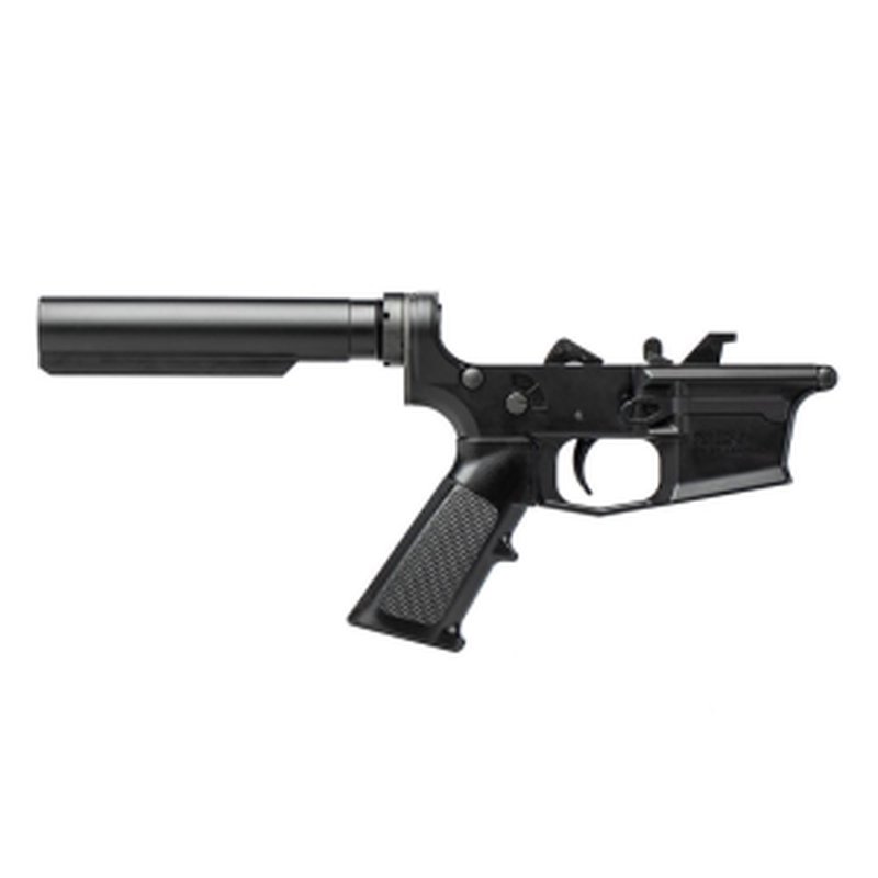 Aero Precision EPC-9 Carbine Complete Lower with A2 Grip, No Stock - Anodized Black - APAR620550