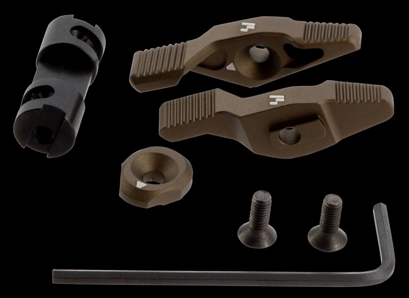 Strike Switch Ambidextrous AR Safety Selector 60/90 Degree Flat Dark Earth ARSSSFDE