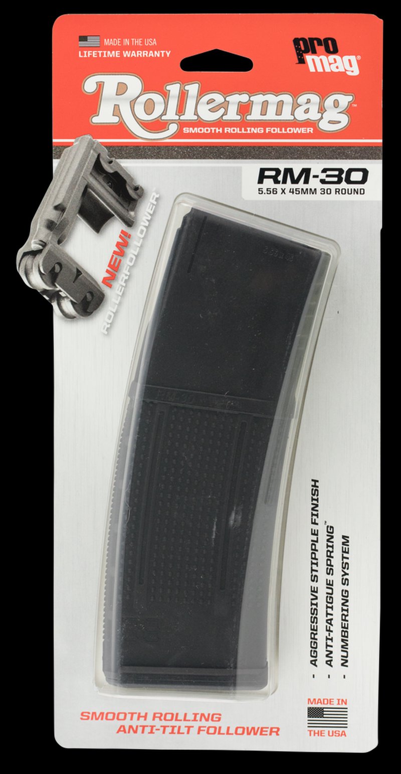 ProMag RM30 AR-15 Magazine 30-Round 5.56x45 NATO/.223 Rem Polymer with Roller Follower