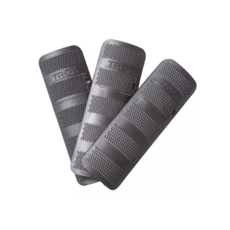 Troy Industries AR-15 Battle Picatinny Rail Cover 4.4in Black (3-Pack)