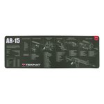 TekMat TEKR36AR15OD AR-15 Parts Diagram Gun Cleaning Mat, 36" x 12", Olive Drab Green