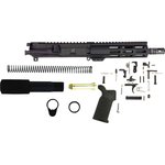 AR-STONER AR-15 Enhanced Pistol Build Kit with Upper Receiver Assembly 300 AAC Blackout 8" Barrel Pistol Length M-LOK Handguard, Complete Lower Parts Kit with Magpul MOE Furniture Black