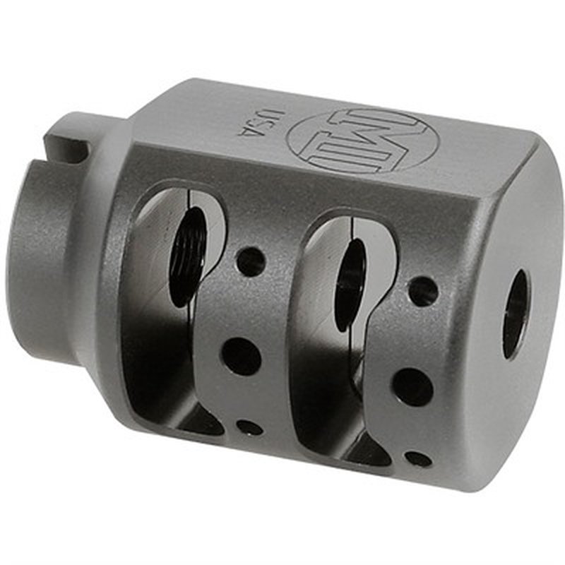 Midwest Industries Alpha Tank Brake 1/2-28 Black muzzle brake