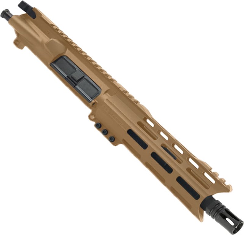 ABC RIFLE COMPANY AR-15 .223 Remington/5.56x45mm NATO Pistol 7in Barrel Custom 7in Top Cut Hybrid M-LOK Handguard Complete Upper Receiver w/BCG And Charging Handle