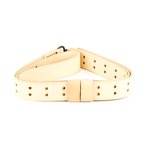 Springfield Armory 1907-Style Leather Rifle Sling 1.25 in Natural Tan CO5009