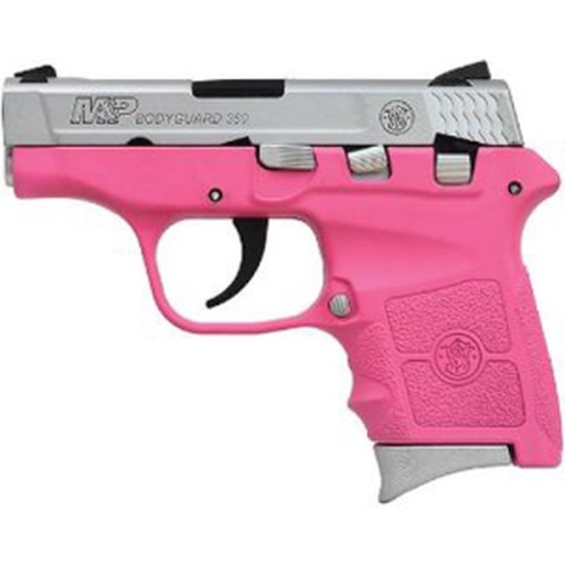 Smith & Wesson Bodyguard 380 380 ACP 2.75 Inch Satin Stainless Pink Cerakote
