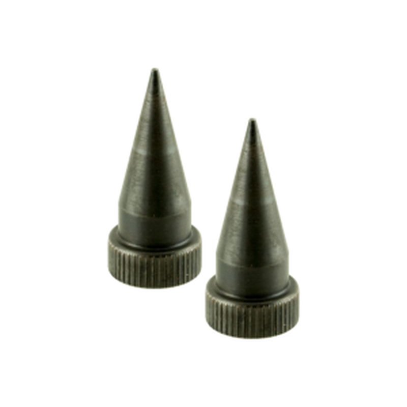 Accu-Tac SRS-0200 SR-5/BR-4 Steel Spike Bipod Feet Black Oxide