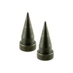 Accu-Tac SRS-0200 SR-5/BR-4 Steel Spike Bipod Feet Black Oxide
