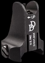 Daniel Defense Rail-Mounted Fixed Front Sight, AR-15 (Black Anodized)