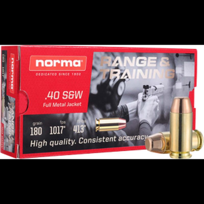 Norma NXD .40 S&W Self Defense Ammo 611440020 93gr 20-Round Box