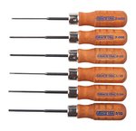 Grace USA 6-Piece Micro Screwdriver Set Chromium-Vanadium Tips
